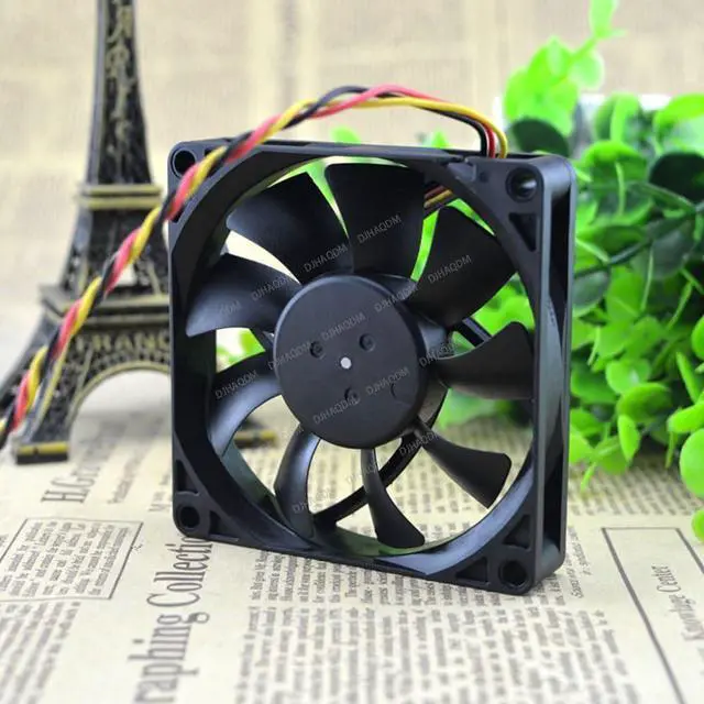 Alt view image 10 of 10 - Compatible for FOXCONN PV801512MSPF 0A 12V 0.40A Vostro 200S 220S 530S 531S 3-Wire Cooling Fan