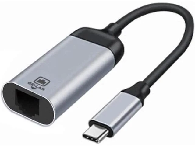 Alt view image 3 of 4 - Aomoproing USB-C Type-C USB3.1 to 1000Mbps Gigabit Ethernet Network LAN Cable Adapter