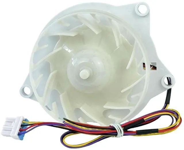 Alt view image 8 of 14 - EAU63503706 (OEM) Refrigerator Evaporator Fan Motor for LG Refrigerator. DC12V 1A Refrigerator Freezer Damper DC Fan Motor, 2-Years Warranty