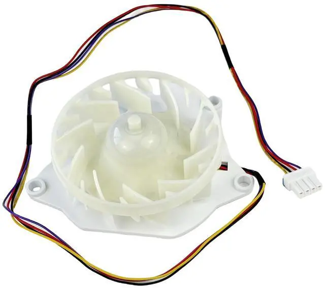 Alt view image 10 of 14 - EAU63503706 (OEM) Refrigerator Evaporator Fan Motor for LG Refrigerator. DC12V 1A Refrigerator Freezer Damper DC Fan Motor, 2-Years Warranty