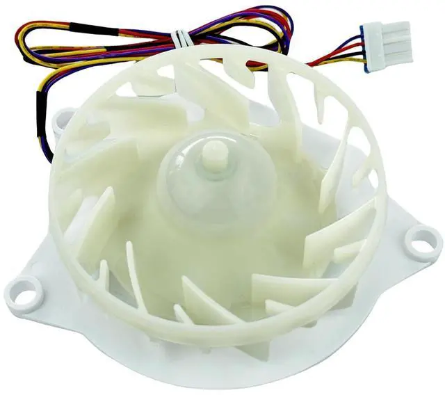 Alt view image 14 of 14 - EAU63503706 (OEM) Refrigerator Evaporator Fan Motor for LG Refrigerator. DC12V 1A Refrigerator Freezer Damper DC Fan Motor, 2-Years Warranty