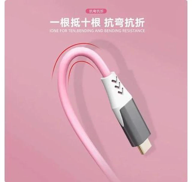 Alt view image 6 of 8 - Navigation cable mechanical keyboard cable Customized cable TYPE-C interface coil spring data cable extends the navigation plug