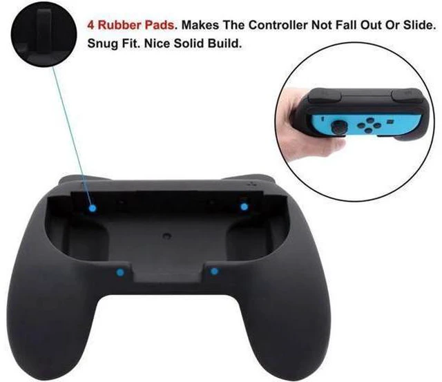 Alt view image 13 of 14 - Grip for Nintendo Switch Joy-Con, 2-Pack Switch Controller Grip Handle Kit for Nintendo Switch Joy-Con