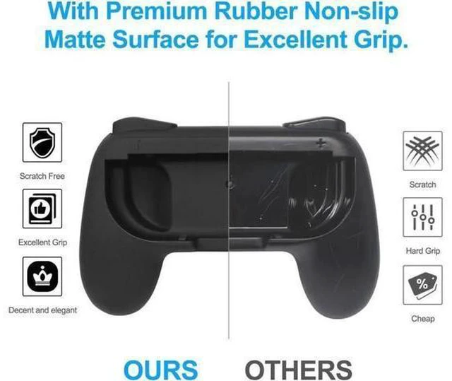 Alt view image 11 of 14 - Grip for Nintendo Switch Joy-Con, 2-Pack Switch Controller Grip Handle Kit for Nintendo Switch Joy-Con