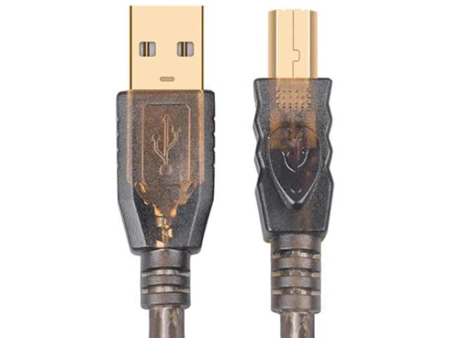 Alt view image 8 of 8 - Aomoproing USB Printer Cable 30FT/10M, USB Type A to USB Type B Male to Male Scanner Active USB 2.0 Cord, High Speed for HP, D.ell, etc, Transparent Black