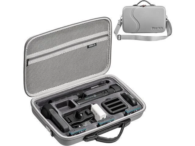Alt view image 8 of 14 - Insta360 X3 Case, Waterproof Portable Storge Bag Travel Case for Insta360 X3 One Camera Accessories