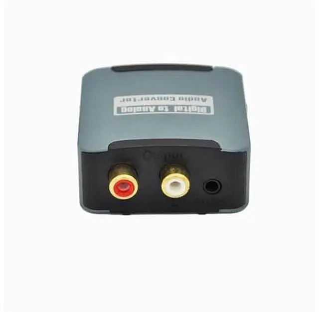 Alt view image 7 of 8 - New digital to analog audio coaxial converter Fiber to analog spdif to Lotus