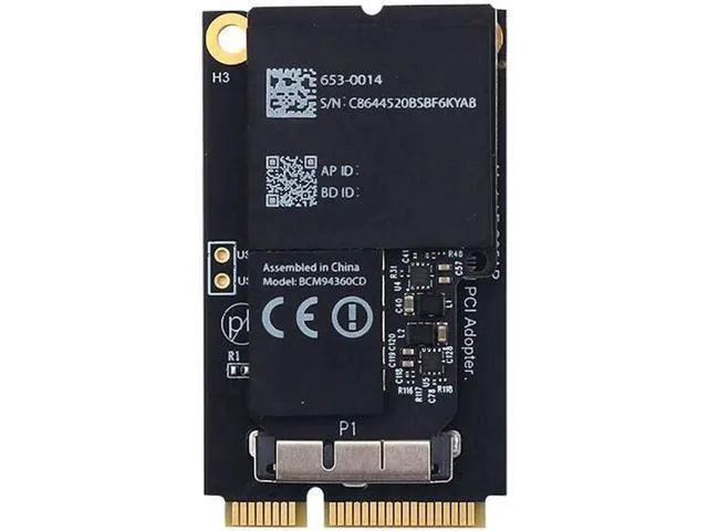 Alt view image 6 of 10 - Wireless For Broadcom Bcm94360cd WiFi Card 1750Mbps + Bluetooth 4.0 Dual Band 802.11a/b/g/n/ac With Adapter For iMac 2013