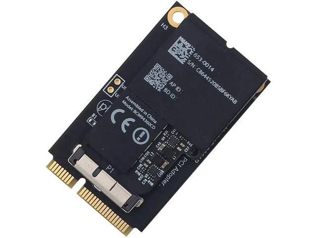 Alt view image 8 of 10 - Wireless For Broadcom Bcm94360cd WiFi Card 1750Mbps + Bluetooth 4.0 Dual Band 802.11a/b/g/n/ac With Adapter For iMac 2013
