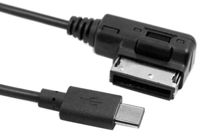 Alt view image 9 of 14 - Aomoproing Media in AMI MDI USB-C USB 3.1 Type-C Charge Adapter Cable for Car VW Audi 2014 A4 A6 Q5 Q7