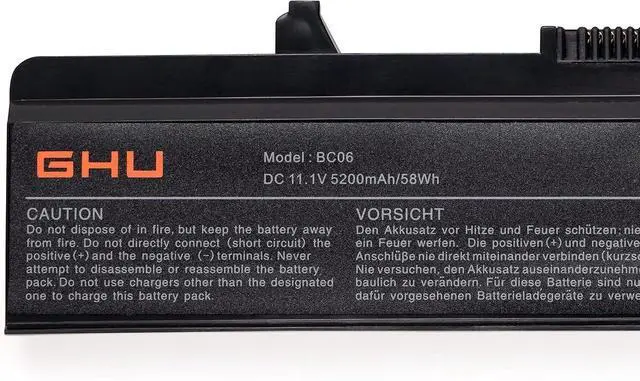 Alt view image 9 of 12 - New Battery X284G GW240 58 Wh Compatible with Dell Inspiron Computer 1525 1526 1545 1546 PP29L PP41L PN XR693 GP952 RU586 RN873 GW240 M911G J399N fit Part# 312-0844 C601H GW252 HP297 K450N