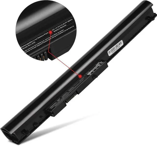 Alt view image 9 of 12 - 776622-001 Battery for HP 15-f272wm LA04 15-f233wm 15-f271wm 15-f211wm 15-f039wm 15-f010wm 15-f009wm 15-f010dx 15-f033wm 15-f305dx 15-f111dx 15-f162dx 15-n210dx 15-f023wm 15-f024wm 15-f100dx 15-f337wm