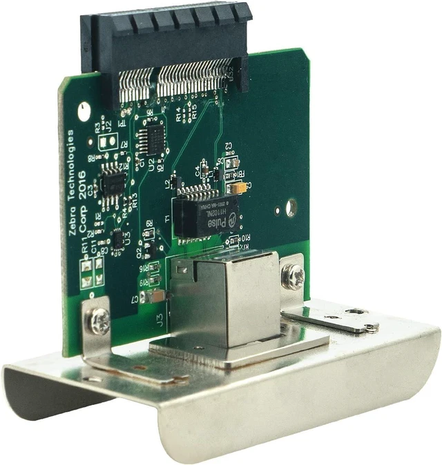 Alt view image 12 of 14 - Network Card for Zebra ZT210 ZT220 ZT230 Label Printer,Internal Ethernet Print Server(P1038204-101)