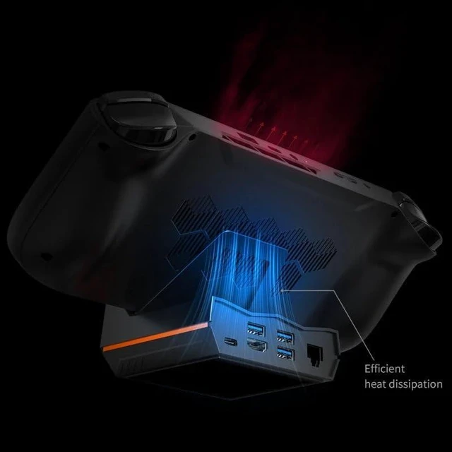 Alt view image 12 of 14 - Docking Station for ONEXPLAYER Models (for ONEXPLAYER MINI 1195G7/5800U/1260P/6800U)