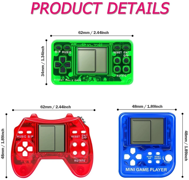 Alt view image 11 of 14 - 18Pcs Video Game Party Favors for Kids, Arcade Keychain, Bulk Party Supplies for Birthday, Goodies Bags Stuffer Classroom Prizes
