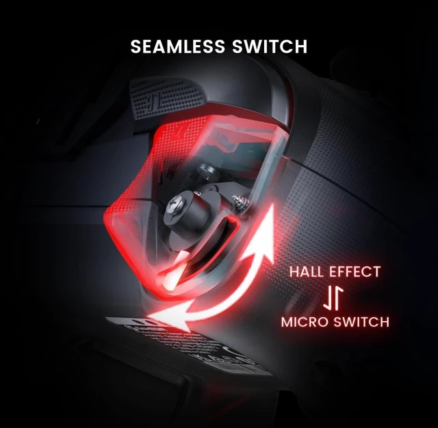Alt view image 11 of 14 - Cyclone 2 Wireless PC Controller,1000Hz,TMR Joysticks | Hall Effect & Micro 2-in-1 Triggers, PC Gaming Controller for PC/Android/Switch/Switch 2 with Charging Dock