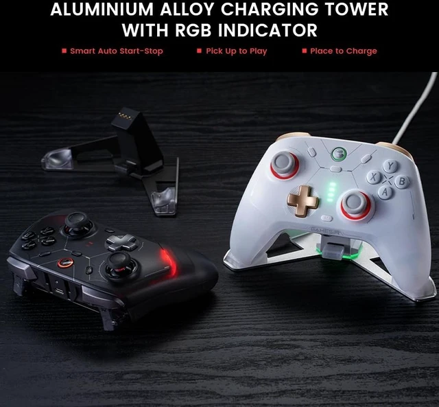 Alt view image 13 of 14 - Cyclone 2 Wireless PC Controller,1000Hz,TMR Joysticks | Hall Effect & Micro 2-in-1 Triggers, PC Gaming Controller for PC/Android/Switch/Switch 2 with Charging Dock