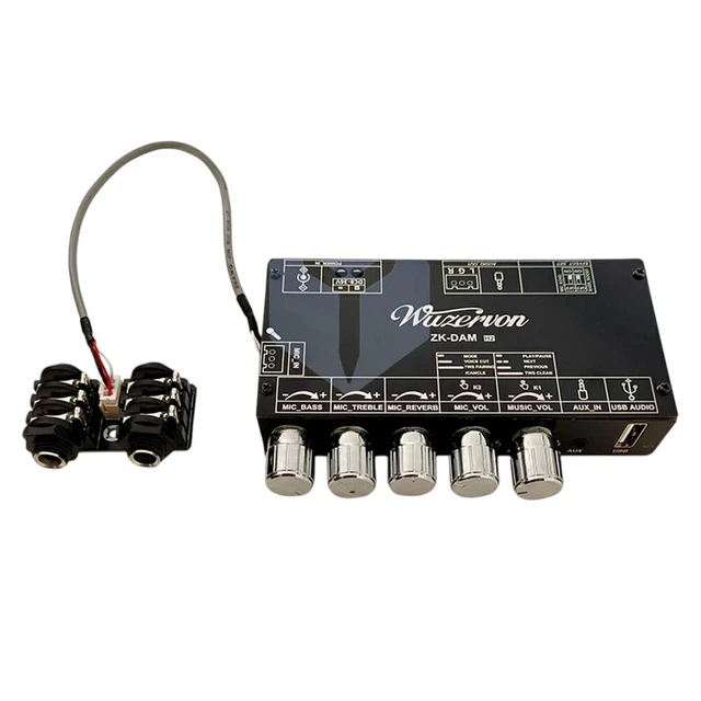Alt view image 2 of 2 - Multifunction Replacement for Audi OEM OEMo Reverb Module Isolated Noise Reduction Module High Fidelity Sound Quality Karaoke Mixer Decoder Board