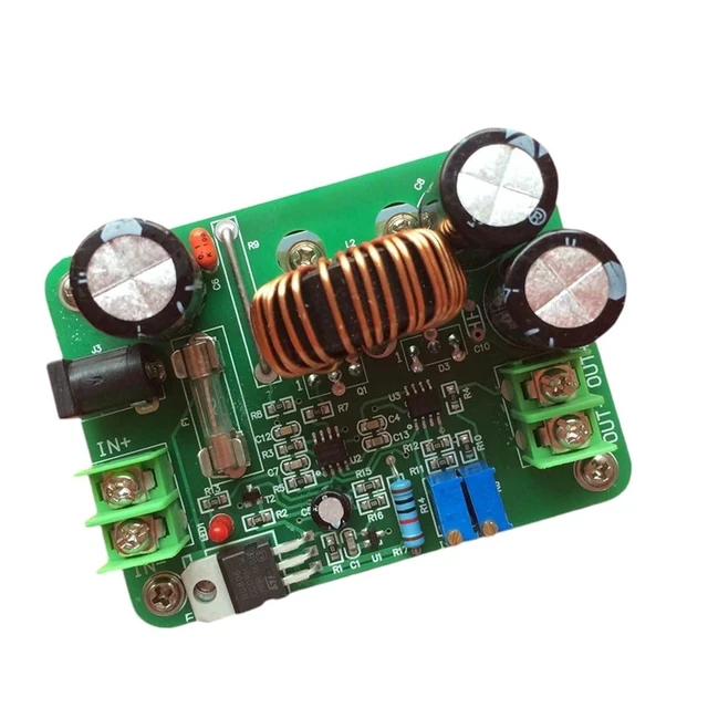 Alt view image 2 of 2 - 1pcs DC-DC 600W 10-60V to 12-80V Boost Converter Step-up Module Car Power Supply New