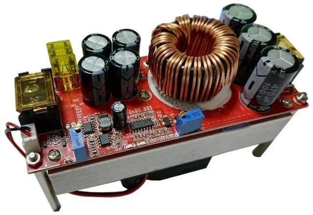 Alt view image 2 of 2 - 1800W Input 40A DC-DC DC Constant Voltage and Constant Current Boost Converter 10-60V to 12-90V Boost Power Module New