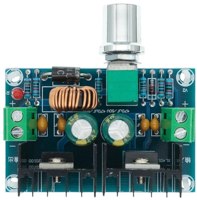 Alt view image 2 of 2 - 10pcs Max 8A 200W DC-DC Step Down Buck Converter Power Supply XL4016 PWM Adjustable 4-40V to 1.25-36V Step-Down Board Module New