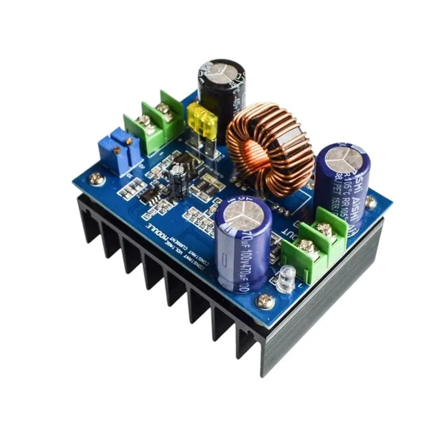 Alt view image 2 of 2 - DC-DC 600W 10-60V to 12-80V Boost Converter Step-Up Module Power Supply in Stock Good Price New