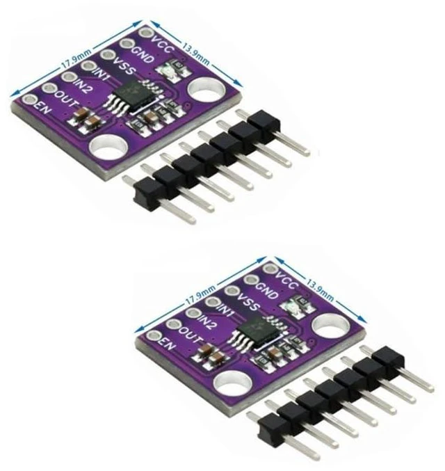Alt view image 2 of 2 - 2pcs CJMCU-6668 LTC1966 DC Converter Breakout Board Module