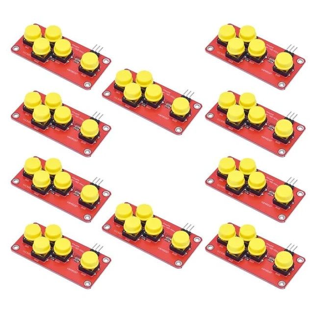 Alt view image 2 of 2 - 10PCS AD Keyboard Five Key Module Analog Button Sensor Expansion Board
