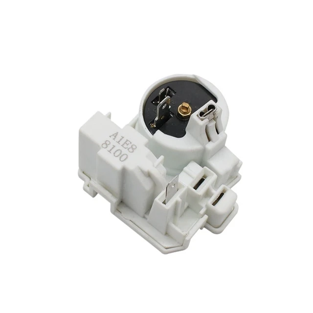 Alt view image 2 of 2 - PTC 1pin 2pin 3pin Relay Refrigerator Compressor Overload Protector Start Relay 110V no pin (Size : 110V 1 Pin)