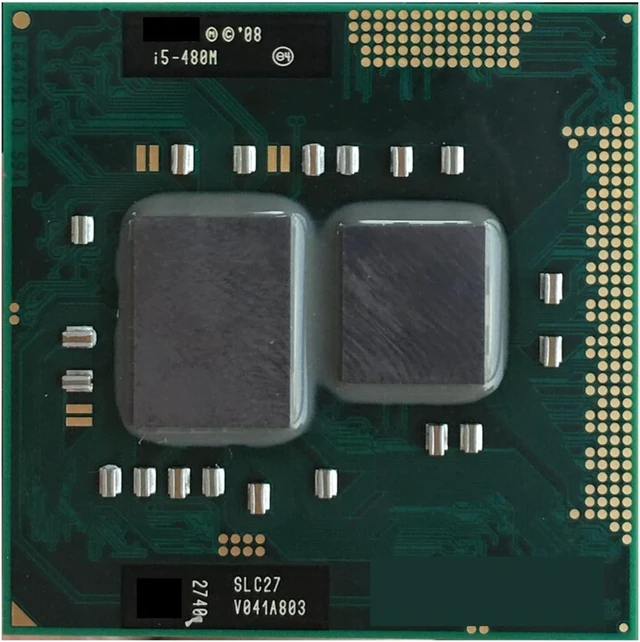 Alt view image 2 of 2 - CPU c I5 480m CPU 3M/2.66GHz/2933 MHz/Dual-Core Laptop Processor I5-480M Compatible HM57 HM55