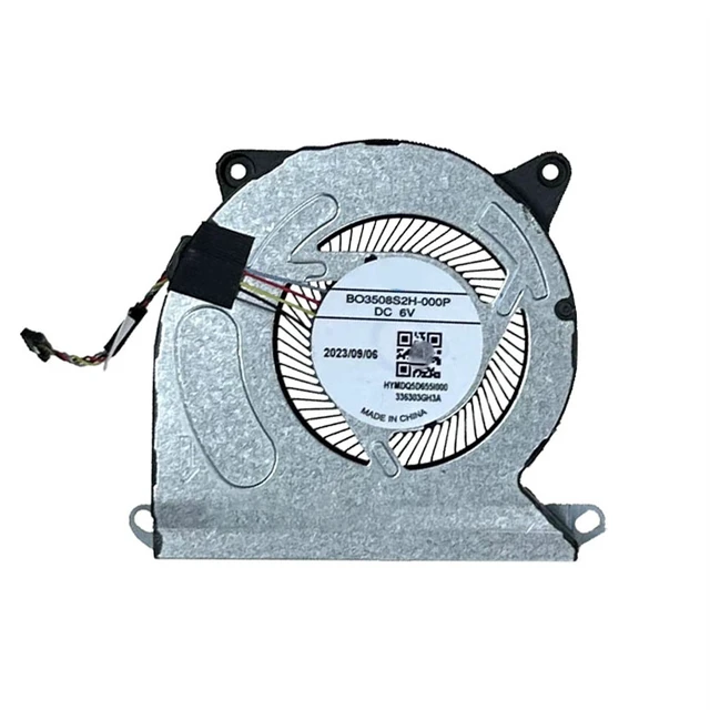 Alt view image 2 of 2 - Games Console Cooling Replacement CPU Fan for Steam Deck OLED Q2 Series BO3508S2H-000P HYMDQ5D655I000 6V 4 Pin