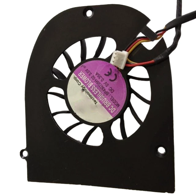 Alt view image 2 of 2 - Laptop Cooling Replacement CPU Fan for Fu-Jitsu Amilo PRO A7 V2020 A7640 A1645 A1640 for Hasee A300-T33 D1 B300S B300 Series 5V 3 PIN BP430705H-02