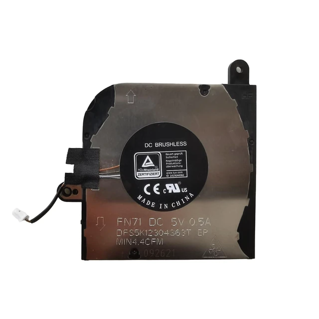 Alt view image 2 of 2 - Laptop Cooling Replacement CPU Fan for forDell Latitude 145420 E5420 Series 5V 4 PIN DFS5K12304363T FN71 0HX40M