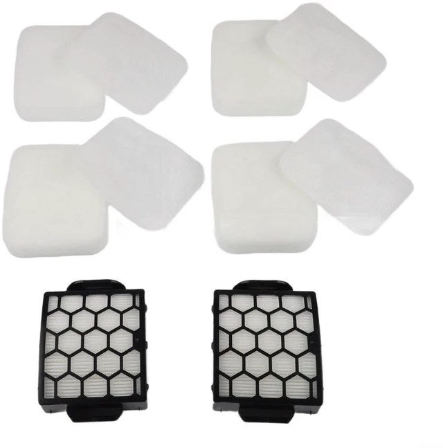 Alt view image 2 of 2 - Replacement Filter Kit for Shark LA401 LA555 LA700 LA300 Upright Vacuum,Includes 2 Filters, 4 Foam and 4 Felt Pieces