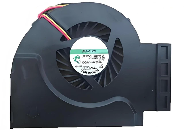 Alt view image 2 of 2 - Integrated Graphics Version Laptop Cooling Replacement CPU Fan for LE-NOVO THINKPAD W510 T510 T510i Series GC055010VH-A 5V 4 PIN 3 Wire