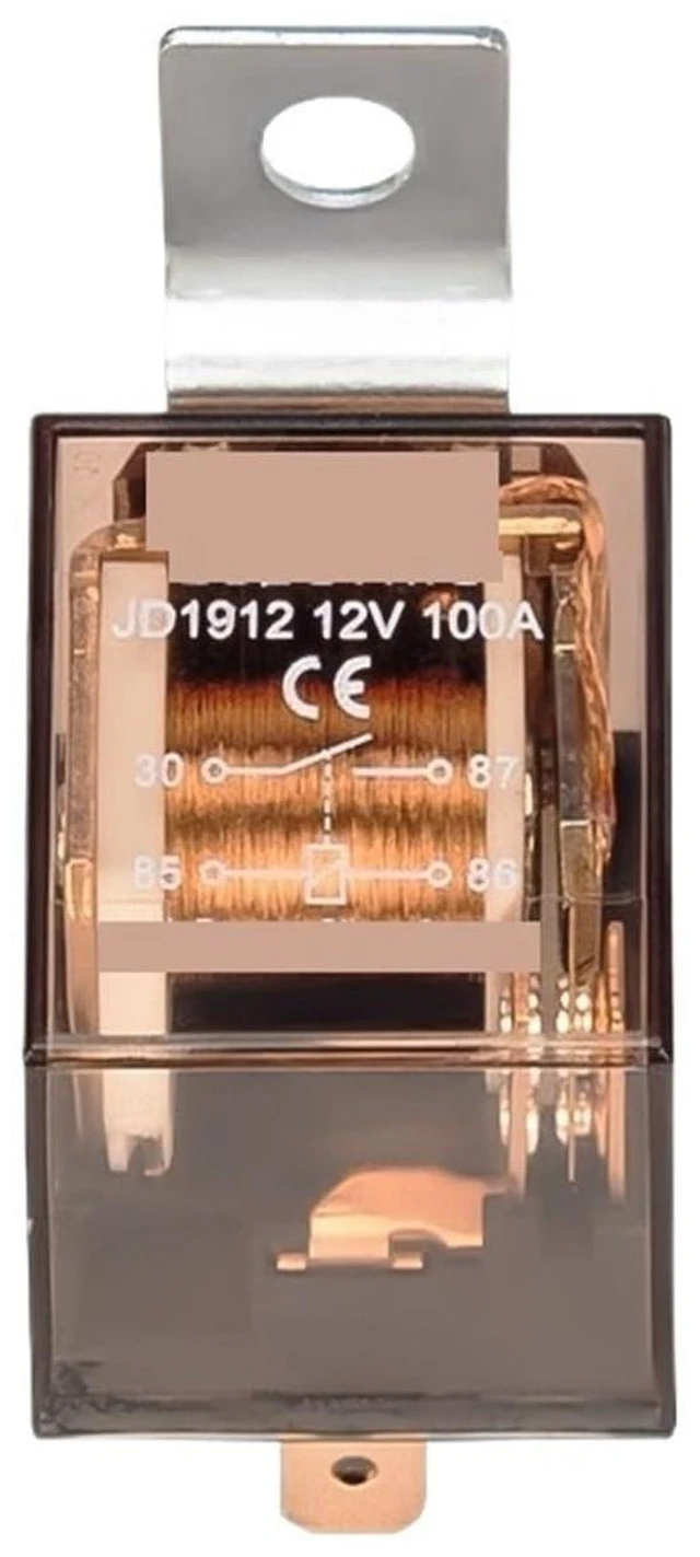 Alt view image 2 of 2 - 1pcs Relay 12V 100A 5Pin DC 24V(24V 5PIN 100A)