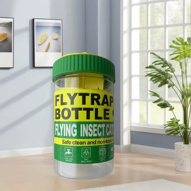 Alt view image 6 of 10 - 20 PCS New fly-killing bottle, fly bottle, fly trap, fly trap, fly cage, fly catcher