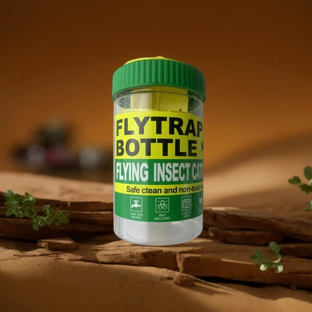 Alt view image 8 of 10 - 20 PCS New fly-killing bottle, fly bottle, fly trap, fly trap, fly cage, fly catcher