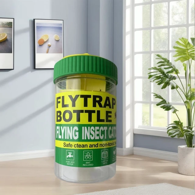 Alt view image 9 of 10 - 20 PCS New fly-killing bottle, fly bottle, fly trap, fly trap, fly cage, fly catcher