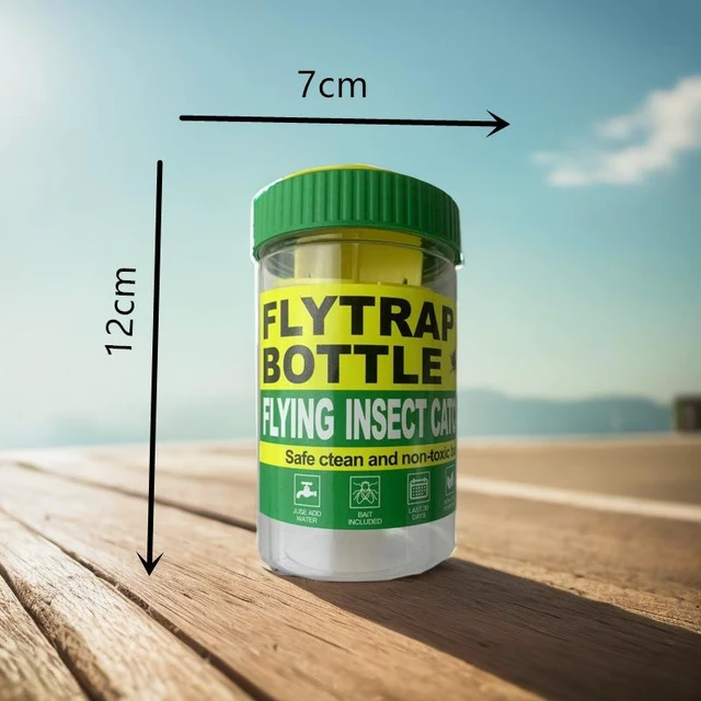 Alt view image 10 of 10 - 20 PCS New fly-killing bottle, fly bottle, fly trap, fly trap, fly cage, fly catcher