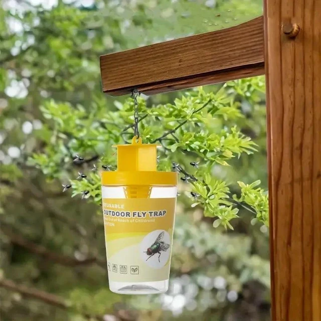 Alt view image 8 of 10 - 20 PCS New fly-killing bottle, fly trap, fly trap, fly cage, fly trap trap