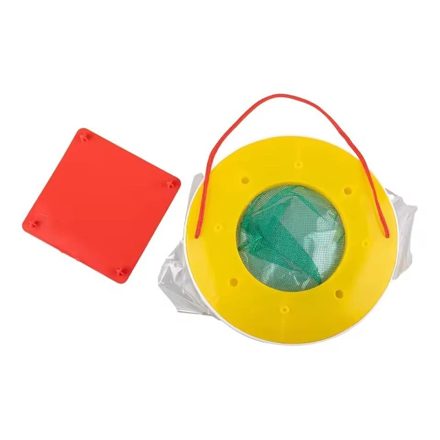 Alt view image 9 of 10 - 20 PCSFly trap, outdoor hanging foldable fly trap, fly capture bag