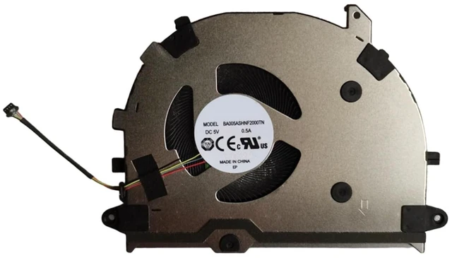 Alt view image 2 of 2 - Laptop Cooling Replacement CPU Fan for forSamsung NP750XDA NP750XDAZ NP755XDAZ NP760XDA Series 5V 4 PIN BA005ASHNF2000TN