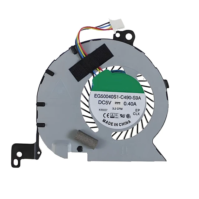 Alt view image 2 of 2 - Integrated Graphic Version Laptop Cooling Replacement CPU Fan for forDell Latitude E7250 E7450 P22S Series 5V 4 PIN EG50040S1-C490-S9A