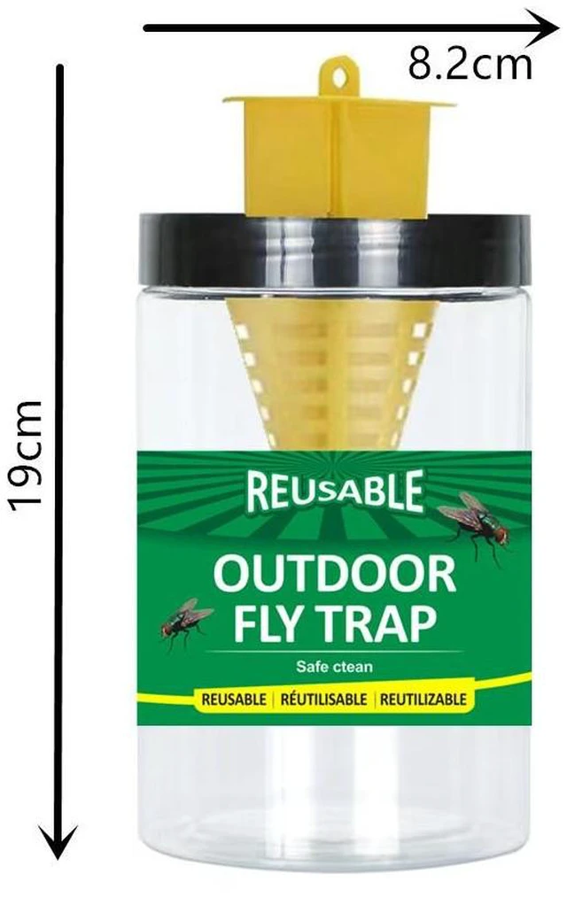 Alt view image 5 of 8 - 20 PCSGreen fly trap bottle, fly trap, fly trap, fly cage, fly capture