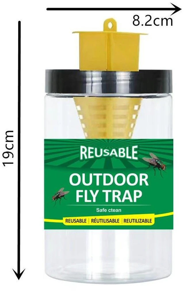 Alt view image 8 of 8 - 20 PCSGreen fly trap bottle, fly trap, fly trap, fly cage, fly capture
