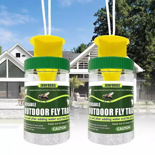 Alt view image 6 of 10 - 20 PCS 1 fly trap bottle, fly trap, fly trap, fly cage, fly catcher