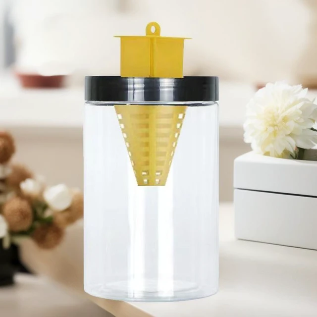 Alt view image 9 of 10 - 10 PCS Green fly-killing bottle, fly bottle, fly trap, fly trap, fly cage, fly capture