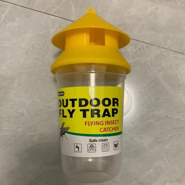 Alt view image 8 of 10 - 20 PCS Green, black and yellow fly-killing bottle, fly bottle, fly trap, fly-killing device, fly trap, fly cage, fly trap