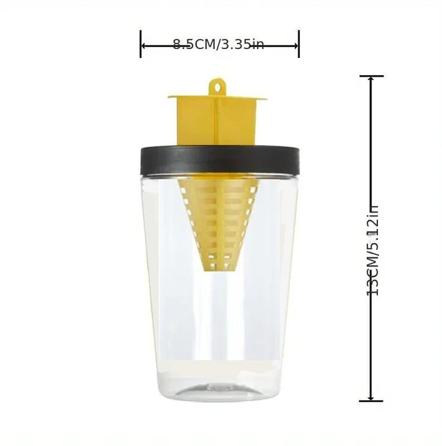 Alt view image 6 of 6 - 20 PCS Red fly-killing bottle, fly bottle, fly trap, fly trap, fly trap, fly cage, fly trap